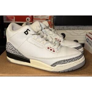 Air Jordan 3 Retro GS White Cement Reimagined Size 4Y